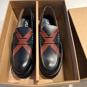 Men’s College Italian Loafers - Brand New